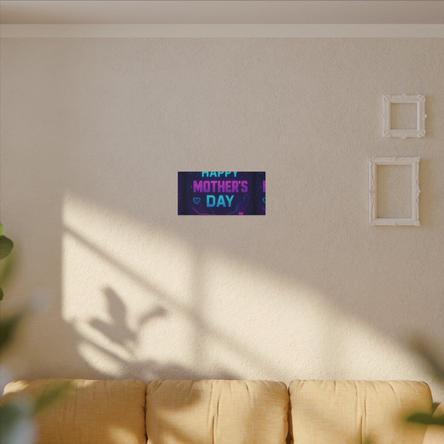 Mother’s Day CyberGlow AR Canvas – Limited Edition Matte Canvas, Stretched, (Multi-Size)