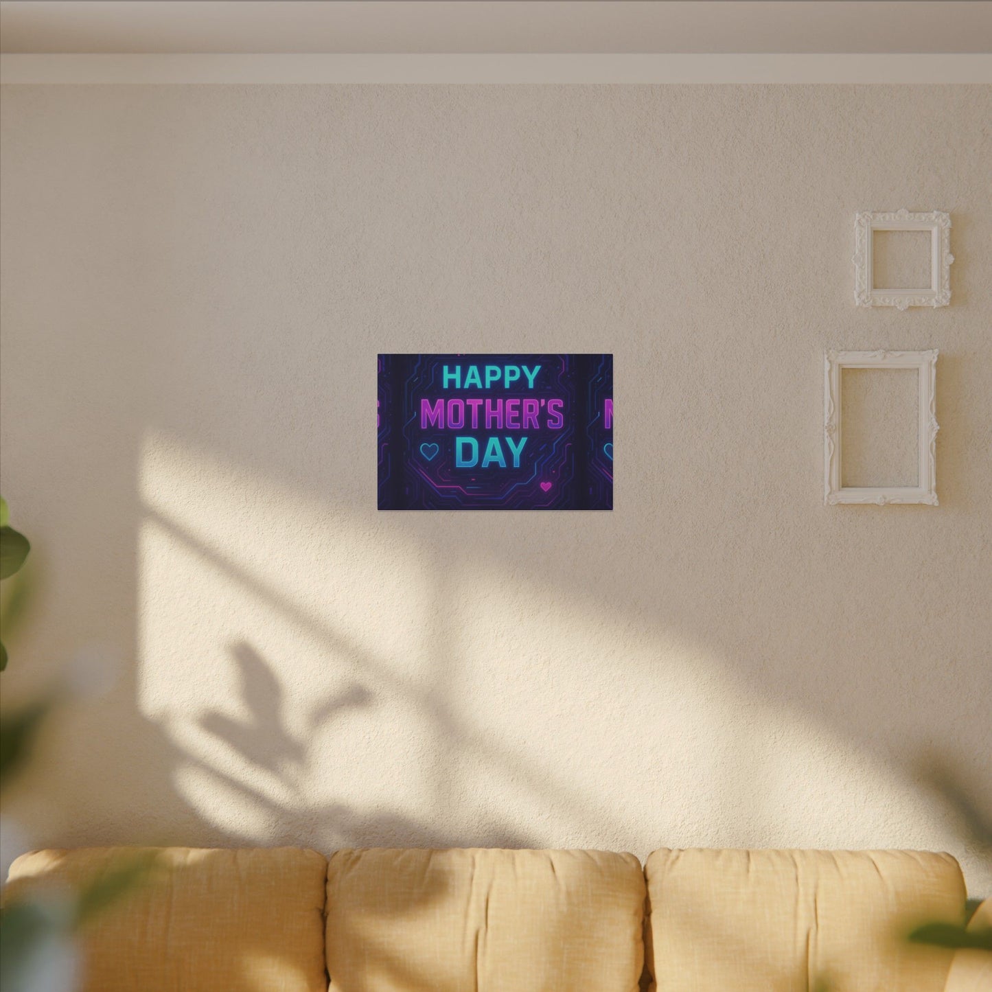 Mother’s Day CyberGlow AR Canvas – Limited Edition Matte Canvas, Stretched, (Multi-Size)