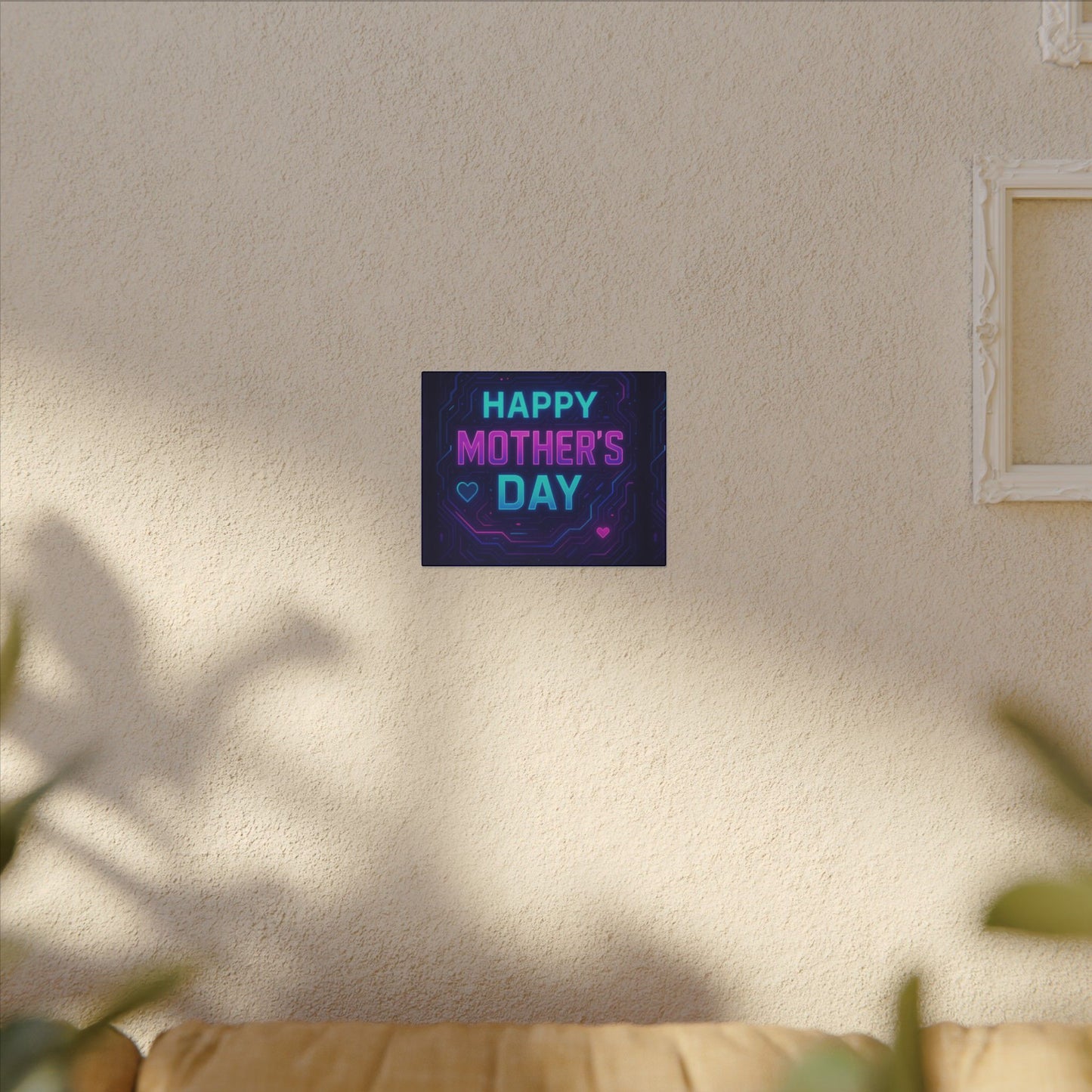 Mother’s Day CyberGlow AR Canvas – Limited Edition Matte Canvas, Stretched, (Multi-Size)