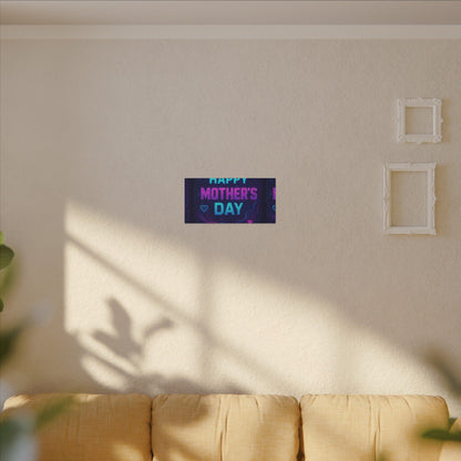 Mother’s Day CyberGlow AR Canvas – Limited Edition Matte Canvas, Stretched, (Multi-Size)