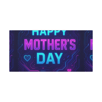 Mother’s Day CyberGlow AR Canvas – Limited Edition Matte Canvas, Stretched, (Multi-Size)