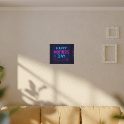 Mother’s Day CyberGlow AR Canvas – Limited Edition Matte Canvas, Stretched, (Multi-Size)