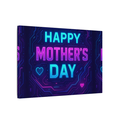 Mother’s Day CyberGlow AR Canvas – Limited Edition Matte Canvas, Stretched, (Multi-Size)