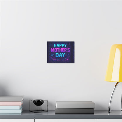 Mother’s Day CyberGlow AR Canvas – Limited Edition Matte Canvas, Stretched, (Multi-Size)